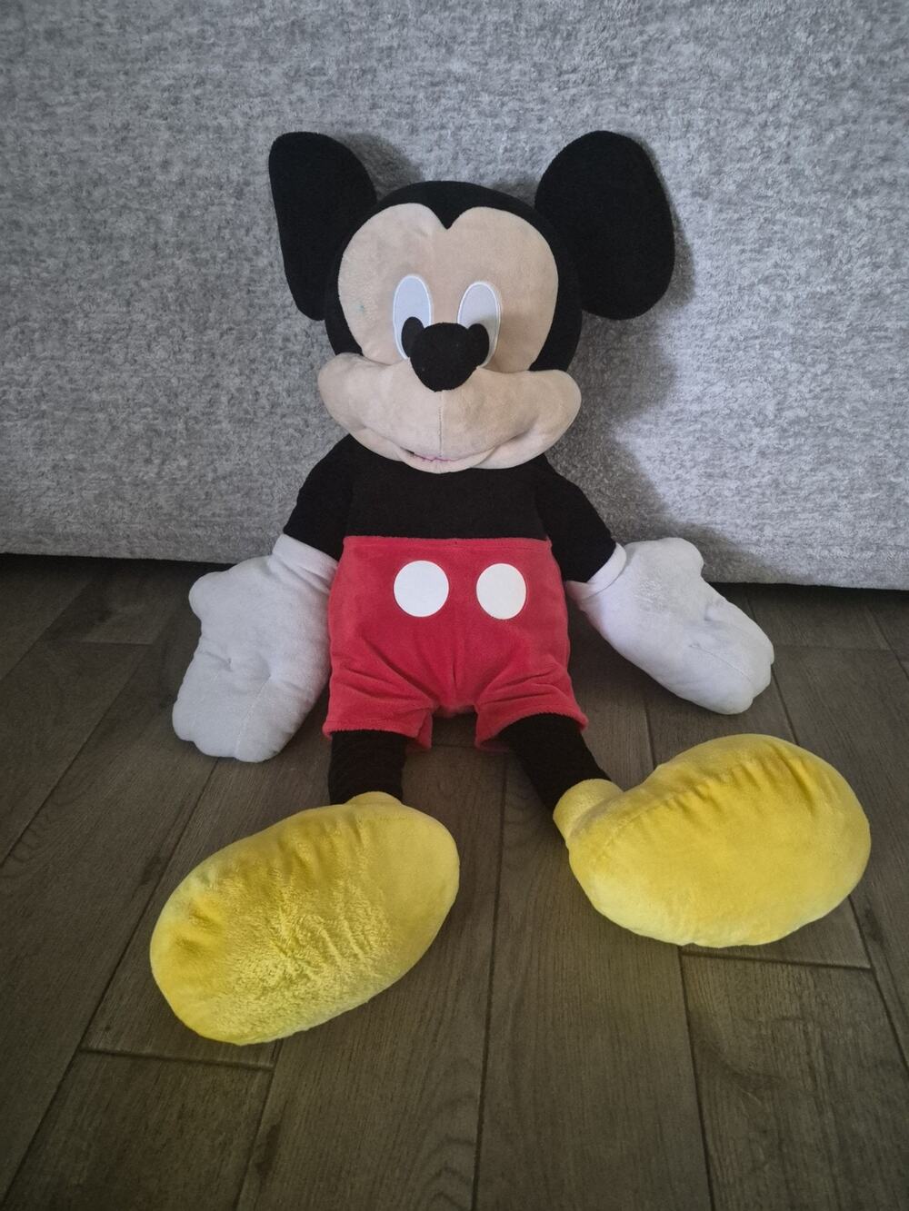 3 Foot Tall Mickey Mouse Pre Owned Disney Plush Stuffed Animal